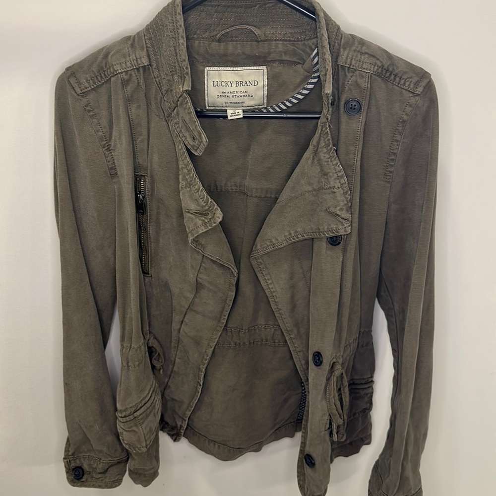 LUCKY BRAND - S - utility jacket